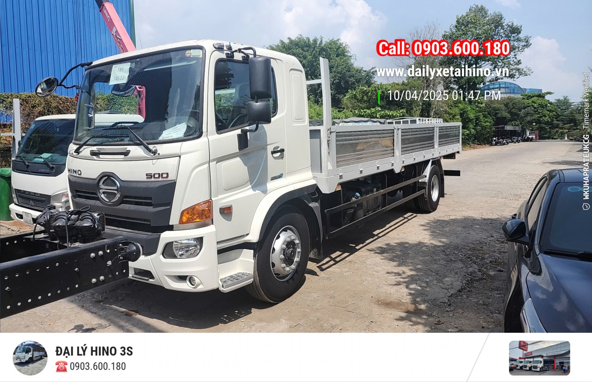Hino 500 Thùng Lửng FG8JP8A